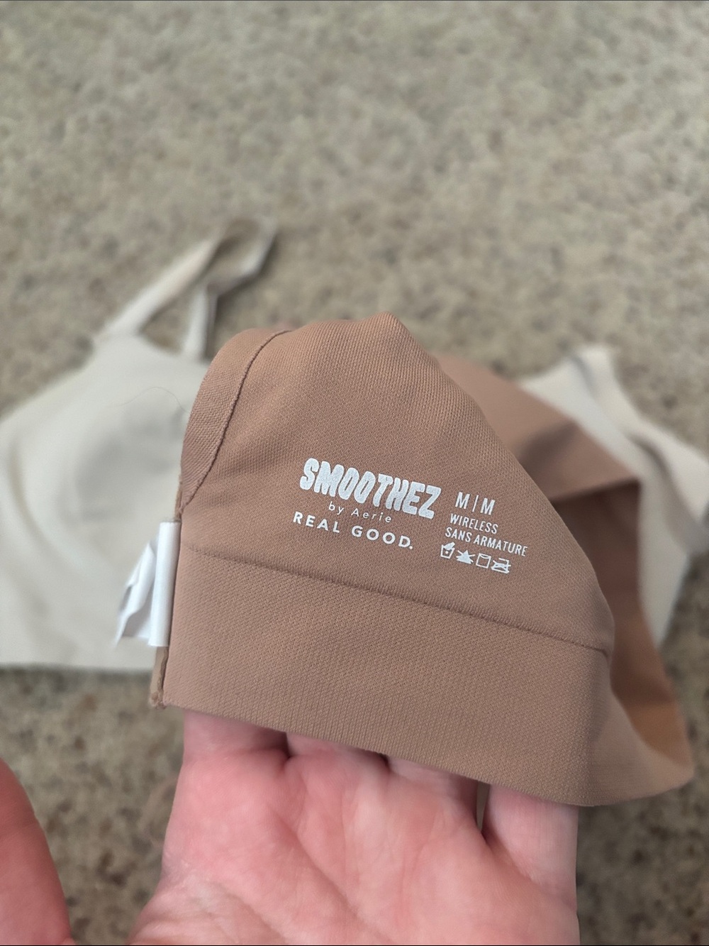 aerie 4-Pack Seamless Bralettes in Black, Navy & Nude - Picture 9 of 11